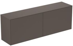 IDS Waschtischplatte TV733 CONCA o Ausschnitt 1202x373mm anthrazit matt IDEAL STANDARD