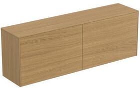 IDS Waschtischplatte TV733 CONCA o Ausschnitt, 1202x373mm Eiche hell IDEAL STANDARD