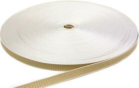Rollladen-Gurtband Rl. beige Gurt-B. 14mm f.Gurt-L. 50 m Gurt-St. 1,7mm
