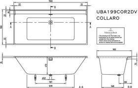 V&B Whirlpoolsystem COLLARO Airpool Entry Tech. Pos 2 we