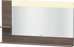 Duravit Spiegel VERO 142x1400x800mm, Beleuchtung pine terra