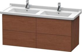 Duravit Waschtischunterbau L-CUBE 469x1220x558mm amerikanisch nussbaum