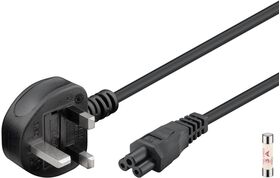 Anschlusskabel UK, 1,8 m, schwarz, (3*0,75 mm²), 1.8m- VPE: 1