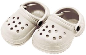 Puppen-Clogs, beige groß, Gr. 38-45 cm