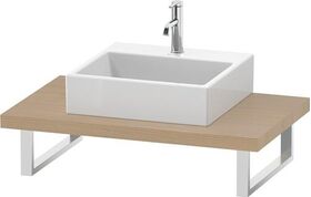 Duravit Konsole L-CUBE 45mm St. 1 Auss 550 mediterrane eiche