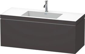 Duravit Waschtischunterbau L-CUBE m WT Vero Air 500x1200x480mm 1 HL gra sm