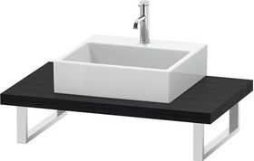 Duravit Konsole DURASTYLE 45mm St. 1 Ausschnitt 550 eiche schwarz