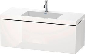 Duravit Waschtischunterbau L-CUBE m WT Vero Air 500x1200x480mm o HL Ei sw