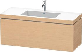 Duravit Waschtischunterbau L-CUBE m WT Vero Air 500x1200x480mm 1 HL Ei na