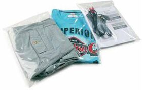 Folienversandhülle Maße 400x500mm Stärke 50µ LDPE transparent SK TRANSPAK - VPE: 1000