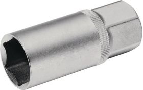 Steckschlüsseleinsatz f.Zündkerzen 1/2 Zoll SW 21mm 6KT L.TECWERK