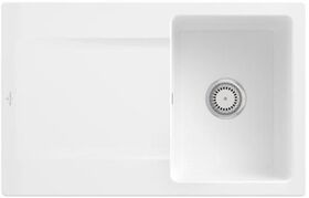 V&B Spüle SILUET 45 800x510mm Handbet. we