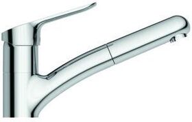 IDS Einhebel-Küchenarmatur CERAFLEX DN 15, BlueStart, mit Handbrause chrom IDEAL STANDARD