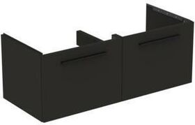 IDS Waschtischunterschrank i.life B 1200x505x440mm 2 Auszüge Carbongrau matt IDEAL STANDARD