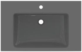 IDS Möbelwaschtisch i.life B m ÜL 1 Hahnloch grau 810x510x180mm IDEAL STANDARD