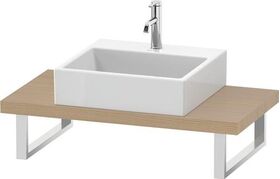 Duravit Konsole L-CUBE 45mm St. 1 Auss 480 mediterrane eiche