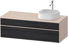 Duravit Waschtischunterbau Zencha 1300x442x550mm Ei sw / ta s-matt o ES