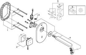 Grohe Infrarot-Elektronik EUROECO CE o Mischung m Trafo chr