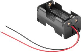 4x AA (Mignon) Batteriehalter- VPE: 25