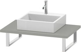 Duravit Konsole DURASTYLE 30 St. 1 Ausschnitt 550 betongrau matt
