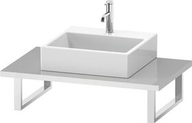 Duravit Konsole DURASTYLE 30mm Stärke 1 Ausschnitt 550 basalt matt