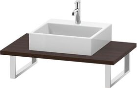 Duravit Konsole L-CUBE 30 St. 1 Auss 550 nussbaum gebürstet