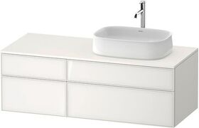 Duravit Waschtischunterbau Zencha 1300x442x550mm we / we s-matt o ES