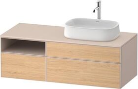 Duravit Waschtischunterbau Zencha 1300x442x550mm Ei na / ta s-matt o ES