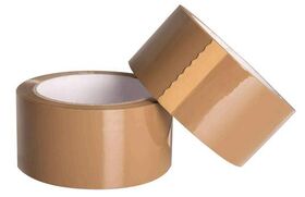 Packband PP31, braun, 50 mm / 66 m, Acrylatkleber, 1 Stück