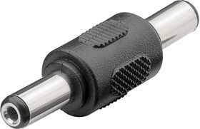 DC-Stecker (5,50 x 2,10 mm) - DC-Stecker (5,50 x 2,10 mm)- VPE: 10