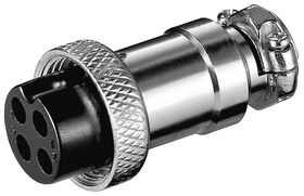 Mikrofonkupplung (4-Pin), 4Pin- VPE: 10