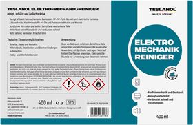 Elektro-Mechanik-Reinigerspray, 400ml- VPE: 1