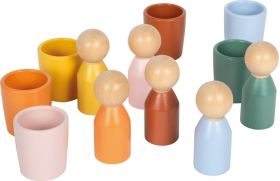 Montessori Sortierbecher m.Fig