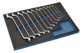 Werkzeugmodul 12-tlg.3/3-Modul Schlüsswelweiten 6x7-30x32mm TECWERK