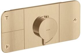 Fertigmontageset AXOR ONE f UP-Thermostat 3 Verbr brushed bronze