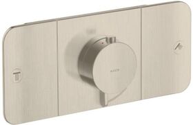 Fertigmontageset AXOR ONE f UP-Thermostat 2 Verbr brushed nickel