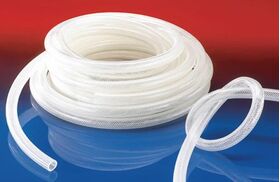 Druckschlauch NORFLEX® PVC 440 ID 12mm AD 21mm L.50m glatt gewebeverstärkt Rl - VPE: 50