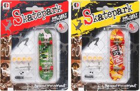 Fingerskateboard, sortiert