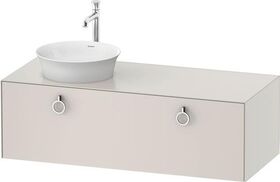 Duravit Waschtischunterbau WHITE TULIP 408x1300x550mm No we sdm WT links