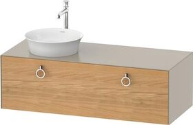 Duravit Waschtischunterbau WHITE TULIP 408x1300x550mm Ei na mass / ta sdm WT li