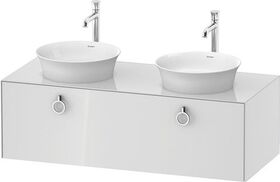 Duravit Waschtischunterbau WHITE TULIP 408x1300x550mm weiß hochglanz