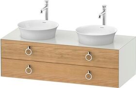 Duravit Waschtischunterbau WHITE TULIP 408x1300x550mm Ei na mass / we sdm