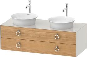 Duravit Waschtischunterbau WHITE TULIP 408x1300x550mm Ei na mass / No we sdm