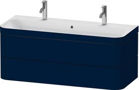 Duravit Waschtischset HAPPY D.2 PLUS 2 Schubk 1175x490mm o HL na-bl sdm