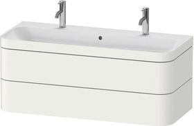 Duravit Waschtischset HAPPY D.2 PLUS 2 Schubk 1175x490mm o HL Steingr sdm