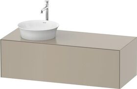 Duravit Waschtischunterbau WHITE TULIP 1300x550mm 1 Ausz. ta sdm o ES