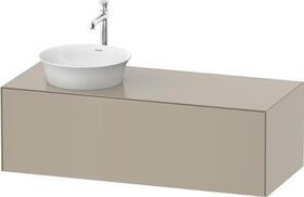 Duravit Waschtischunterbau WHITE TULIP 1300x550mm 1 Az ami NB / Steing sdm o ES