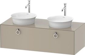 Duravit Waschtischunterbau WHITE TULIP 1300x550mm 1 Ausz. ta sdm o ES