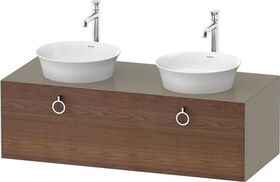 Duravit Waschtischunterbau WHITE TULIP 1300x550mm 1 Az ami NB / Steing hgl o ES