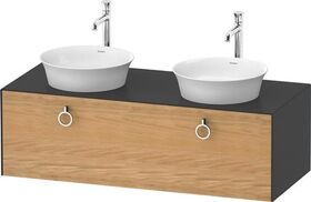 Duravit Waschtischunterbau WHITE TULIP 1300x550mm 1 Az Ei na mass / grp sdm o E